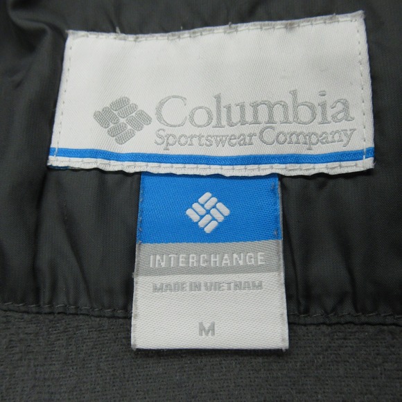 Columbia Jacket Womens Medium Gray Interchange Omni-Shield Lightweight Puffer - Picture 4 of 14